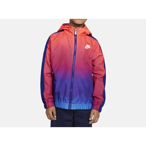 Nike Boys' Rise Gradient Woven Jacket 5-6 years - Picture 1 of 10
